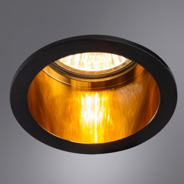 Встраиваемый светильник Arte Lamp Caph A2165PL-1BK, 1xGU10x50W - миниатюра 2