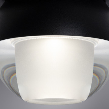 Встраиваемый светодиодный светильник с регулировкой направления света Arte Lamp Deneb A7249PL-1BK, LED 8W 4000K 800lm CRI≥80 - миниатюра 5