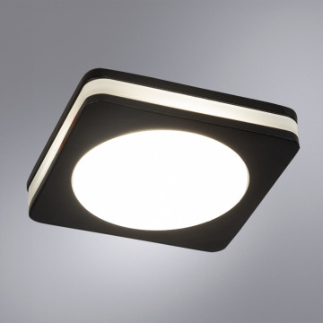 Встраиваемый светодиодный светильник Arte Lamp Tabit A8432PL-1BK, LED 7W 4000K 530lm CRI≥80 - миниатюра 2
