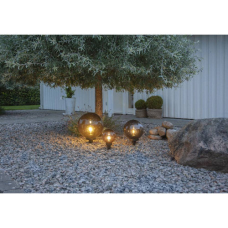 Садово-парковый светильник Eglo Monterollo Smoke 900201, IP44, 1xE27x40W - миниатюра 3