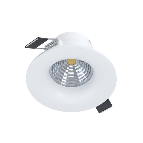 Встраиваемый светодиодный светильник Eglo Saliceto 98243, LED 6W 2700K 380lm, белый, металл