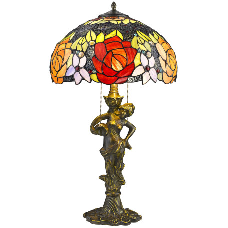 Настольная лампа Velante 828-804-02, 2xE27x60W - миниатюра 1