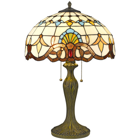 Настольная лампа Velante 830-804-02, 2xE27x60W - миниатюра 1