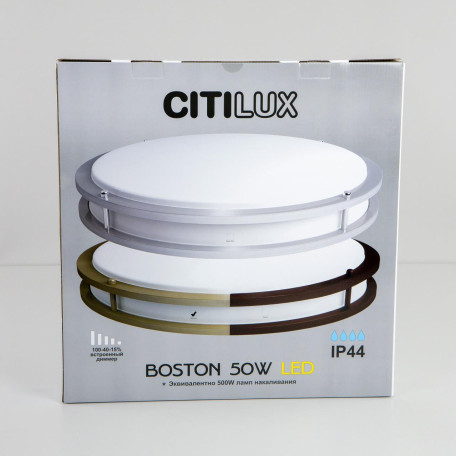 Потолочный светодиодный светильник Citilux Бостон CL709503N, IP44, LED 50W 4000K 2800lm - миниатюра 14