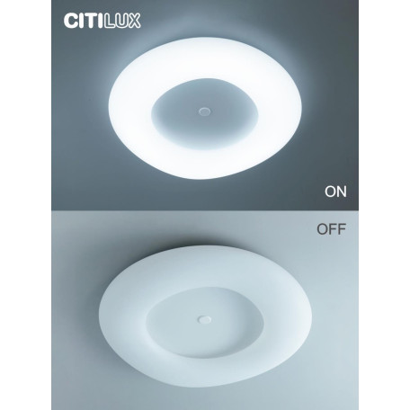 Потолочный светодиодный светильник с пультом ДУ Citilux Стратус Смарт CL732A800G, LED 115W 3000-5500K + RGB 10400lm - миниатюра 13