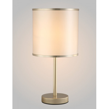 Настольная лампа Crystal Lux SERGIO LG1 GOLD 2901/501, 1xE14x60W - миниатюра 2