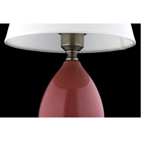 Настольная лампа Arti Lampadari Riccardo E 4.1 R, 1xE27x60W - миниатюра 3