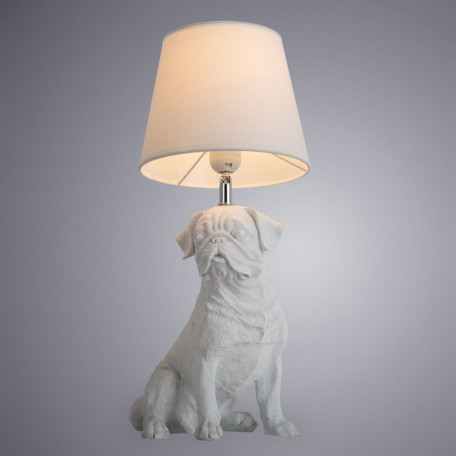 Настольная лампа Arte Lamp Bobby A1512LT-1WH, 1xE27x40W - фото 2