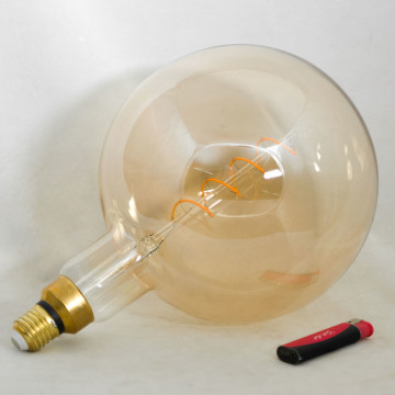 Светодиодная лампа Lussole Loft Edisson GF-L-2108 E27 4W, 2200K (теплый), диммируемая - миниатюра 2