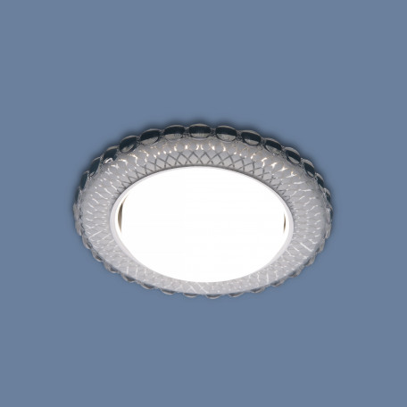 Встраиваемый светильник Elektrostandard Kroli 3034 GX53 a047763, 1xGX53x13W + LED 4W в зависимости от используемых лампочекlm CRIв зависимости от используемых лампочек - миниатюра 4