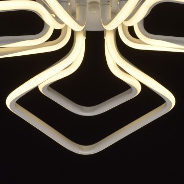 Потолочная светодиодная люстра De Markt Аурих 496016803, LED 30W 4000K 2700lm, пластик - миниатюра 10