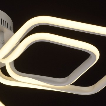 Потолочная светодиодная люстра De Markt Аурих 496016803, LED 30W 4000K 2700lm, пластик - миниатюра 6