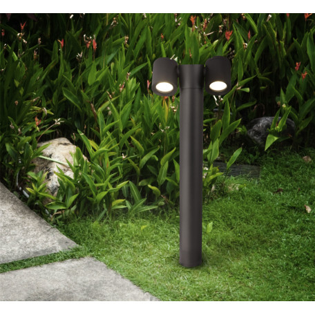 Садово-парковый светильник Maytoni Wall Street O010FL-02B, IP54, 2xGU10x50W - миниатюра 2