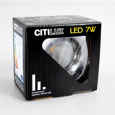 Встраиваемый светодиодный светильник Citilux Гамма CLD004NW1, LED 7W 3500K 550lm - миниатюра 9