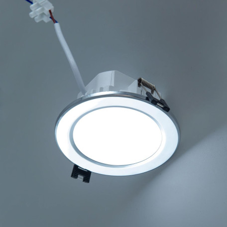 Встраиваемый светодиодный светильник Citilux Акви CLD008111V, IP44, LED 7W 600lm - миниатюра 10