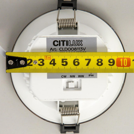 Схема с размерами Citilux CLD008113V