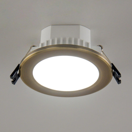 Встраиваемый светодиодный светильник Citilux Акви CLD008113V, IP44, LED 7W 3000-4000-5500K 600lm - миниатюра 3