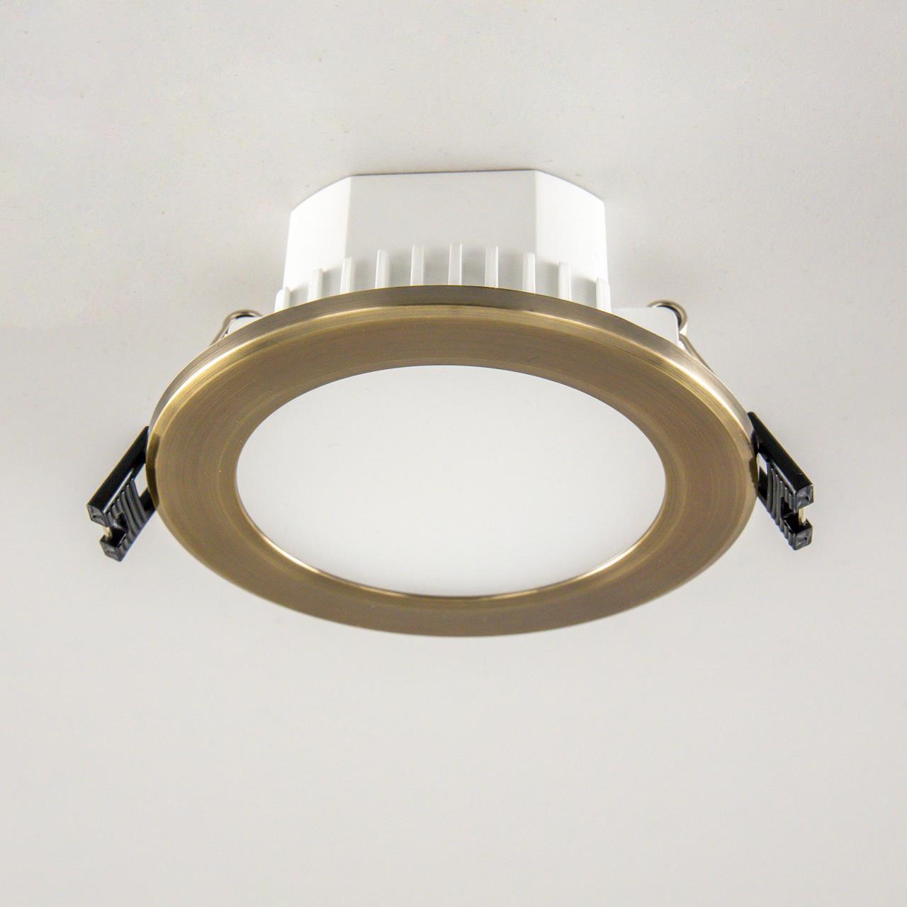 Встраиваемый светодиодный светильник Citilux Акви CLD008113V, IP44, LED 7W 3000-4000-5500K 600lm - фото 4