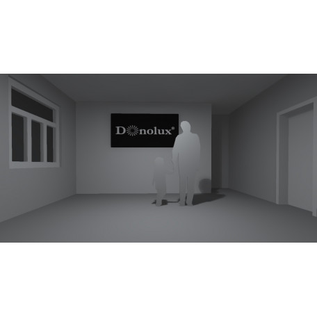 Светодиодный светильник Donolux Moon DL18791/Black 12W, LED - миниатюра 2