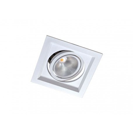 Встраиваемый светодиодный светильник Donolux Atom DL18893/01 White SQ, IP22, LED