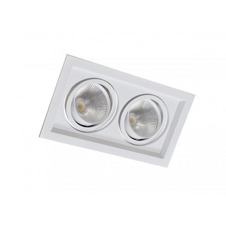 Встраиваемый светодиодный светильник Donolux Atom DL18893/02 White SQ, IP22, LED