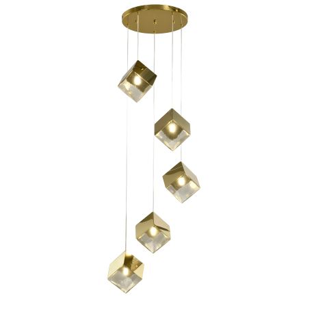 Подвесной светильник Zortes Ice Cube ZRS.1005.05, 5xG9x5W - миниатюра 1