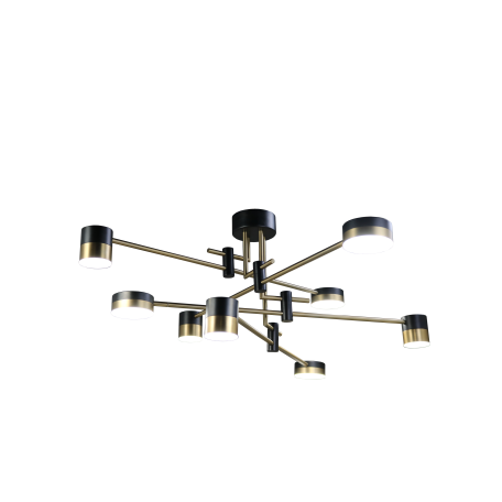 Потолочный светодиодный светильник Zortes Lunar ZRS.1805.08, LED 80W 3000-6000K 9600lm CRI≥80 - миниатюра 2