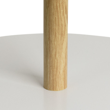 Торшер со столиком Arte Lamp Connor A2102PN-1WH, 1xE27x60W - миниатюра 3