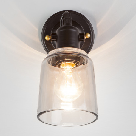Настенный светильник с регулировкой направления света Eurosvet Astor 70111/1 черный (a047607), 1xE27x60W - миниатюра 3