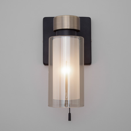 Настенный светильник Eurosvet Amado 70115/1 черный (a050067), 1xE14x15W - миниатюра 2