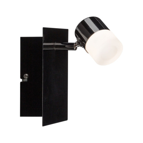 Настенный светодиодный светильник с регулировкой направления света Paulmann Deon 50098, LED 6,5W, черный хром, металл, металл с пластиком - миниатюра 1