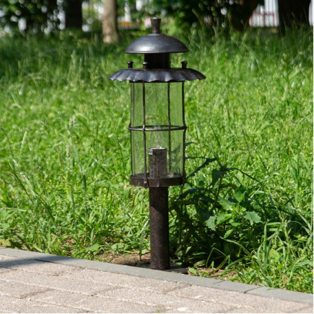 Садово-парковый светильник L'Arte Luce Genova L70784.07, IP43, 1xE27x100W - миниатюра 2