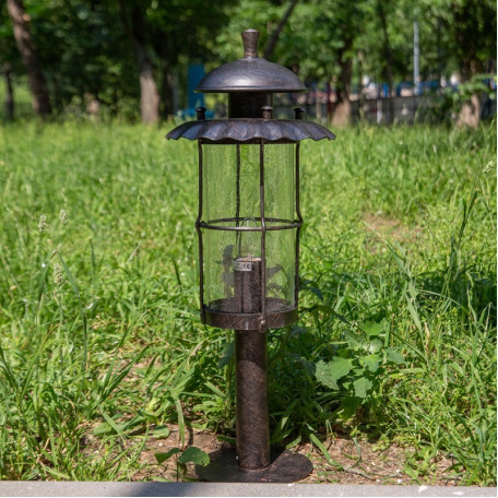 Садово-парковый светильник L'Arte Luce Genova L70784.07, IP43, 1xE27x100W - миниатюра 3