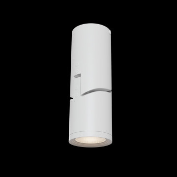 Потолочный светодиодный светильник с регулировкой направления света Maytoni Tube C019CW-01W, LED 10W 3000K 800lm CRI80 - миниатюра 2
