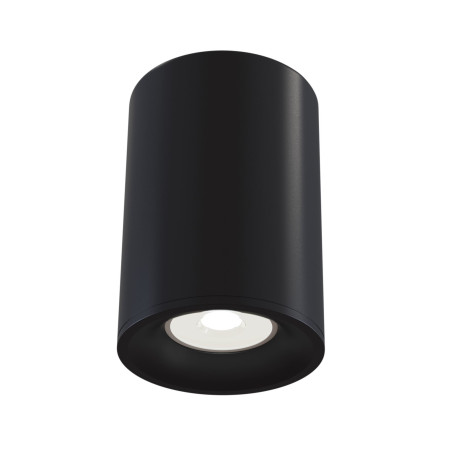 Потолочный светильник Maytoni Alfa C012CL-01B, 1xGU10x50W, черный, металл