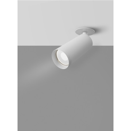 Встраиваемый светильник с регулировкой направления света Maytoni Focus C018CL-01W, 1xGU10x50W - миниатюра 3