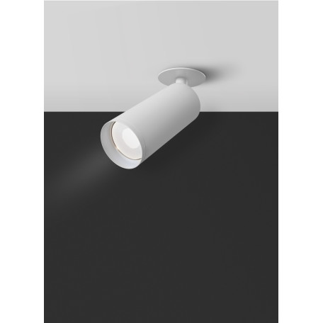 Встраиваемый светильник с регулировкой направления света Maytoni Focus C018CL-01W, 1xGU10x50W - миниатюра 5