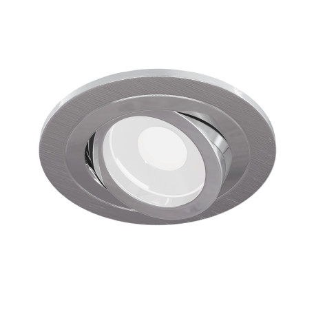 Встраиваемый светильник Maytoni Atom DL023-2-01S, 1xGU10x50W, серебро, металл
