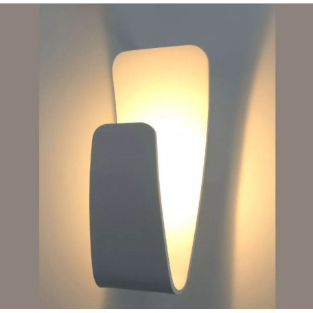 Настенный светодиодный светильник Arte Lamp Virgola A1418AP-1GY, LED 5W 3000K 300lm CRI≥80 - миниатюра 1