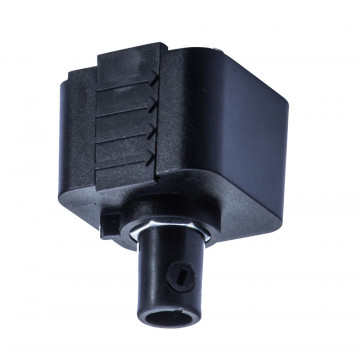 Крепление-адаптер для монтажа светильника на трек Arte Lamp Instyle A240006, черный, металл