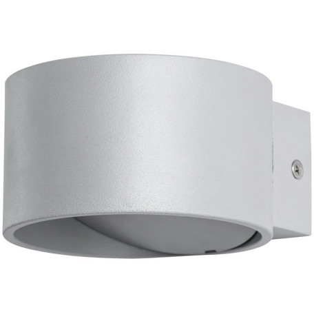 Настенный светодиодный светильник Arte Lamp Instyle Cerchio A1417AP-1GY, LED 5W 3000K 300lm CRI≥80 - миниатюра 3