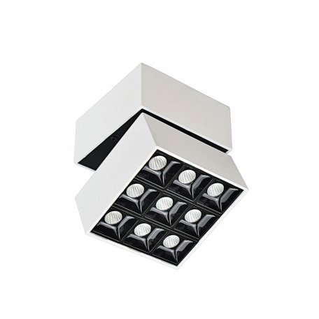 Потолочный светодиодный светильник с регулировкой направления света Donolux Fara DL18153SQ9W1WB, LED - миниатюра 1
