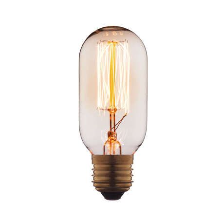 Лампа накаливания Loft It Edison Bulb 4540-SC цилиндр малый E27 40W 220V, гарантия нет гарантии