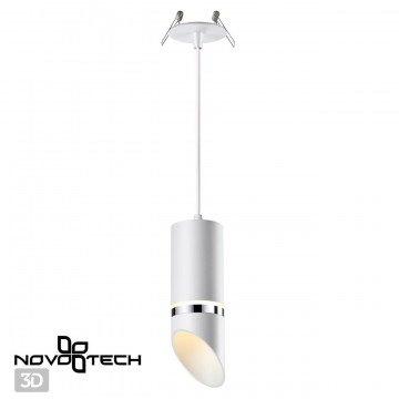 Встраиваемый светильник Novotech Delta 370906, IP44, 1xGU10x9W - миниатюра 2