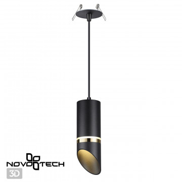 Встраиваемый светильник Novotech Delta 370907, IP44, 1xGU10x9W - миниатюра 2