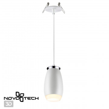 Встраиваемый светильник Novotech SPOT 370912, IP44, 1xGU10x9W - миниатюра 2