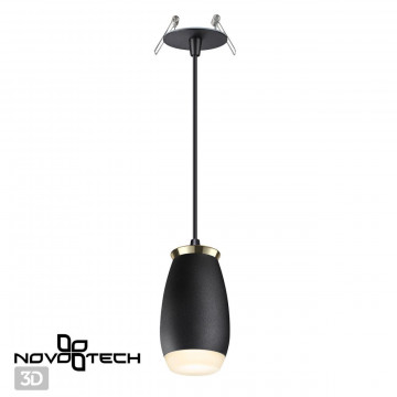 Встраиваемый светильник Novotech Gent 370913, IP44, 1xGU10x9W - миниатюра 2