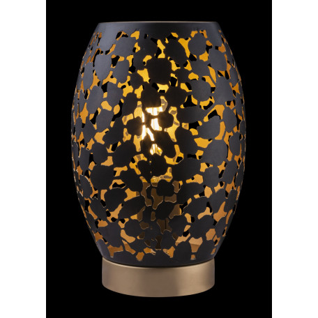 Настольная лампа Globo Hanny 24003S, 1xE27x40W, матовое золото, черный с золотом, металл - миниатюра 5