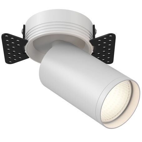 Встраиваемый светильник с регулировкой направления света Maytoni Focus S C058CL-1W, 1xGU10x10W