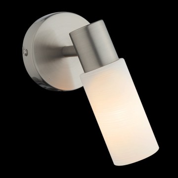 Настенный светильник с регулировкой направления света Eurosvet Madison 20043/1 сатин-никель (00000077096), 1xE14x40W - миниатюра 2